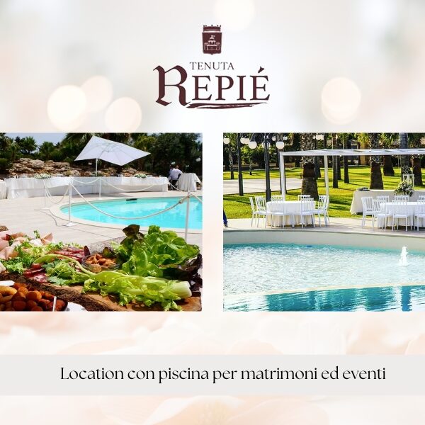 Location con piscina per eventi a Mazara del Vallo Tenuta Repié