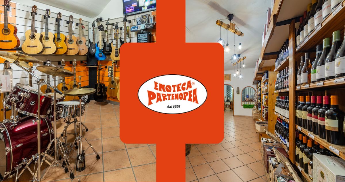 Enoteca con vendita chitarre a Napoli presso Enoteca Partenopea 1951 Enoteca con vendita chitarre a Napoli presso Enoteca Partenopea 1951