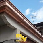 Realizzazione canali di gronda in rame provincia di La Spezia da Maf Lattonerie