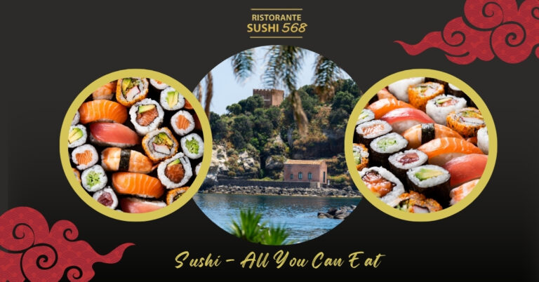 Ristorante di sushi vista mare a Catania da Sushi 568