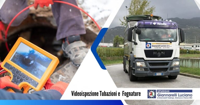 Videoispezione Tubazioni e Fognature a Pisa da Giannarelli Luciano