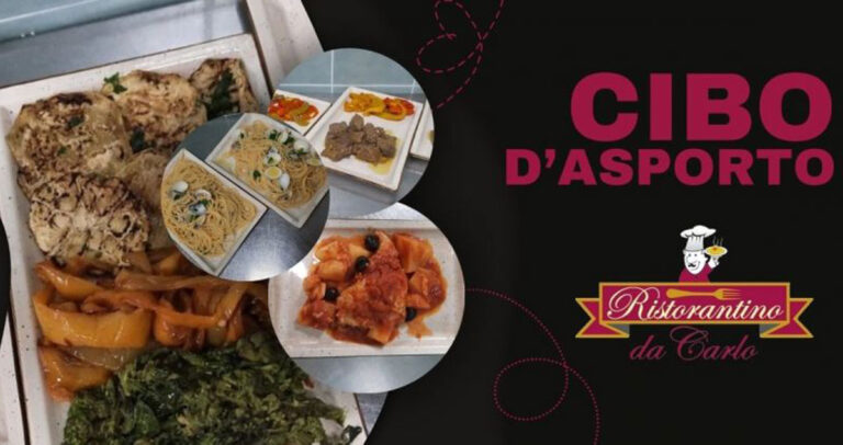 Dove ordinare cibo da asporto a Frosinone presso Ristorantino di Carlo