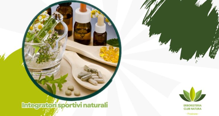 Erboristeria integratori sportivi naturali Frosinone presso Erboristeria Club Natura