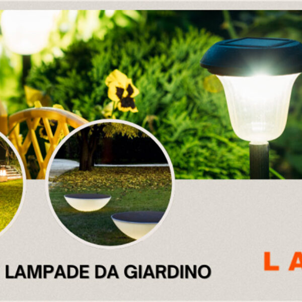 Lampade da giardino design moderno a Parma da Lampex Light