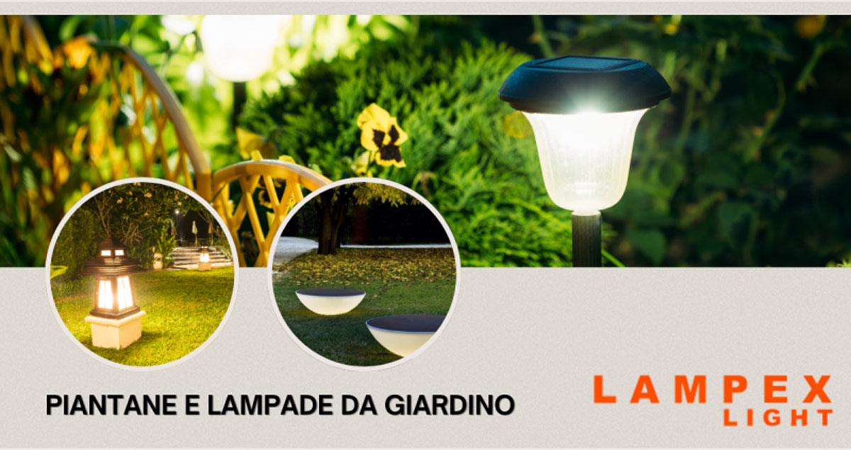 Lampade da giardino design moderno a Parma da Lampex Light Lampade da giardino design moderno a Parma da Lampex Light