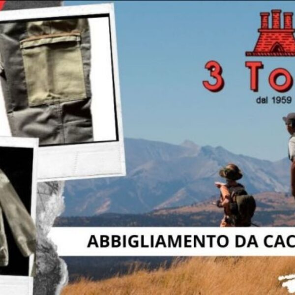 Abbigliamento-tecnico-da-caccia a Firenze da Confezioni 3 Torri