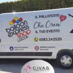 Decorazione Automezzi e furgoni aziendali a Lucca da CIVAS Pubblicità