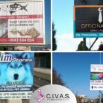 Pubblicità temporanee personalizzate a Lucca da CIVAS Pubblicità