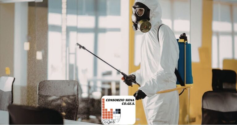 Servizi professionali di sanificazione ambienti lavorativi a Siena da Consorzio Siena Co.Ge.S.