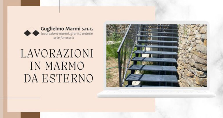 Pavimento terrazzo pietra naturale a Imperia da Guglielmo Marmi