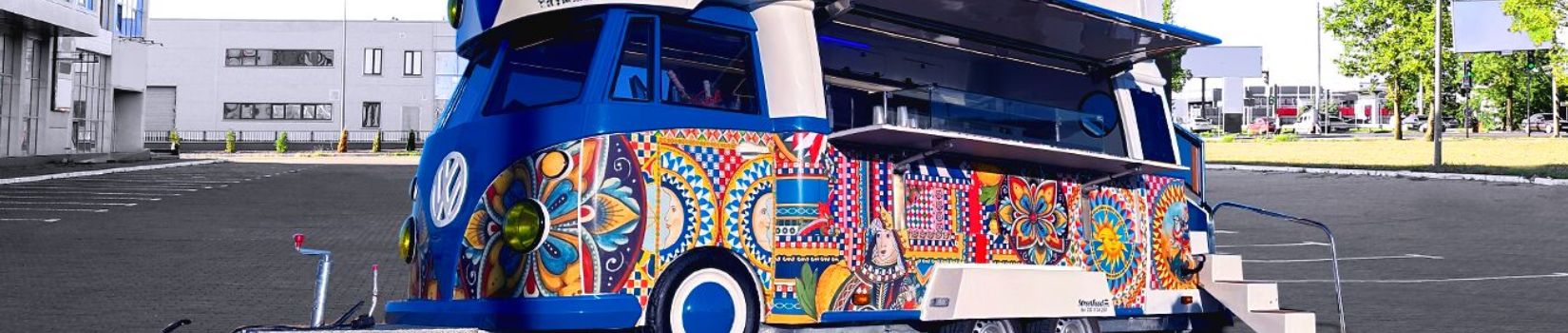 banner pc street food design