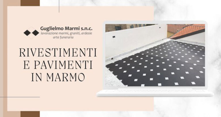 Piastrelle marmo per pavimento interno a Imperia da Guglielmo Marmi