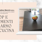 Top cucina marmo su misura a Imperia da Guglielmo Marmi
